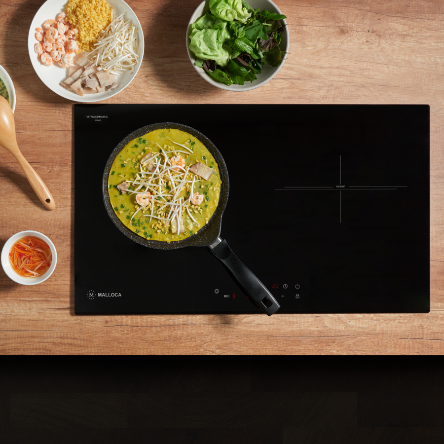 Bếp kính âm 2 điện Malloca MH-732 ER - Ảnh 4