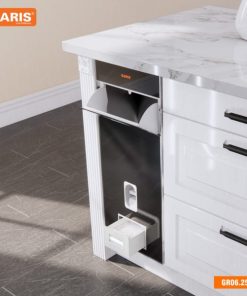 Alternative view of Thùng Gạo Mặt Gương Màu Đen 12Kg GR06.25B