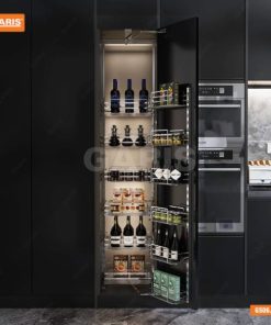 Tủ Đồ Khô Nan Dẹt 4/6 Tầng Rổ Inox 304 GS04.45C/GS06.45C