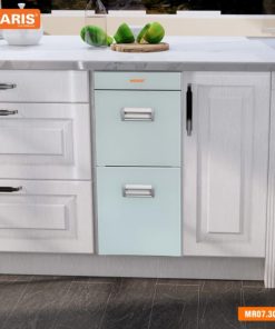 Thùng Gạo Mặt Gương 2 Khoan MR07