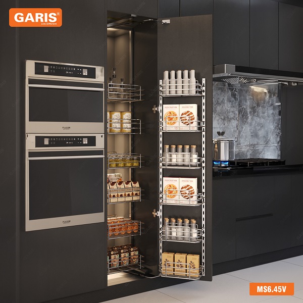 Tủ Đồ Khô Rổ Nan 6 Tầng Inox 304 MS6.45V - Ảnh 4