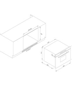 Alternative view of Lò Vi Sóng Malloca MW35-IX03 (Kính đen)